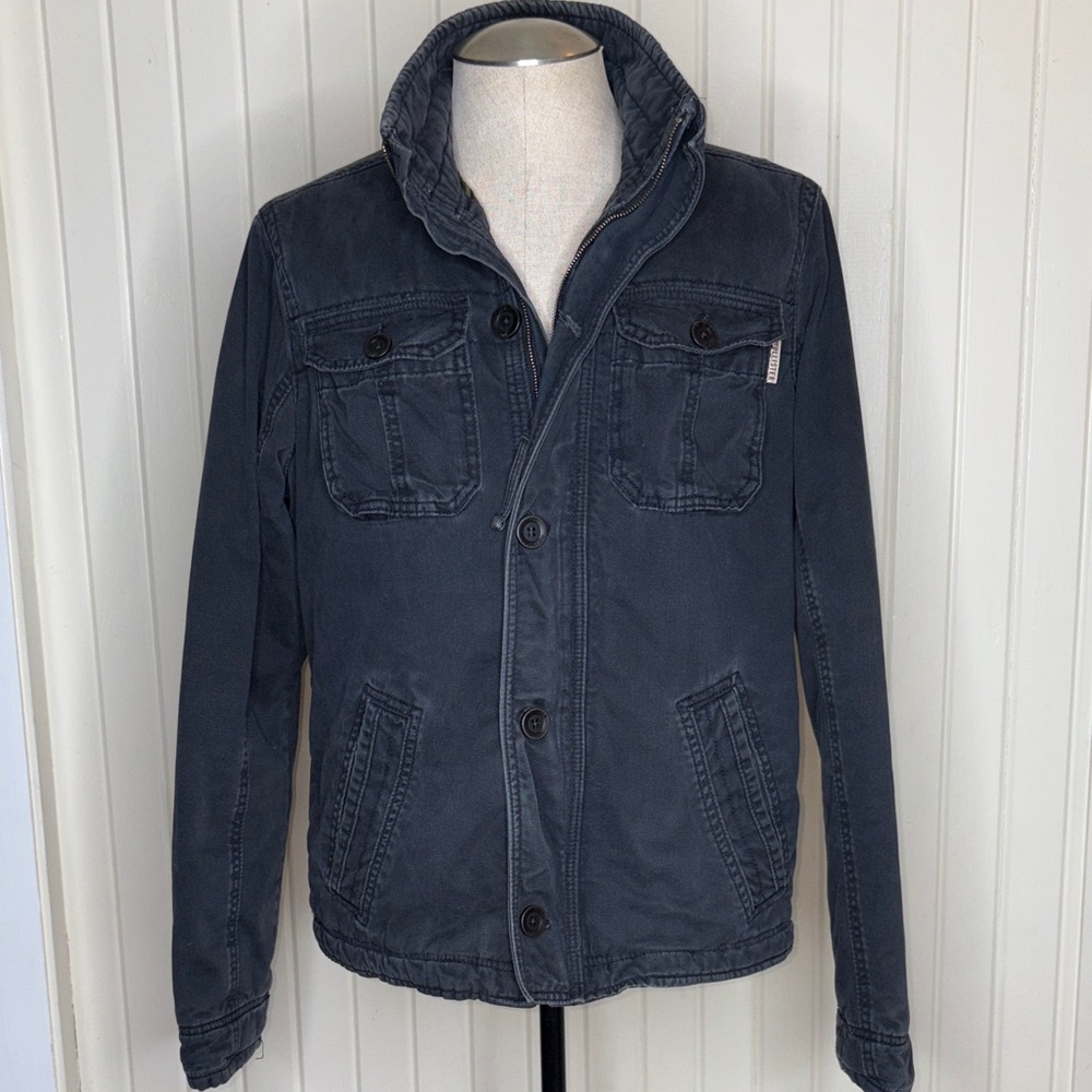 Hollister military style jacket size XL